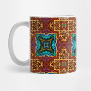 Moroccan arabic oriental tile pattern Mug